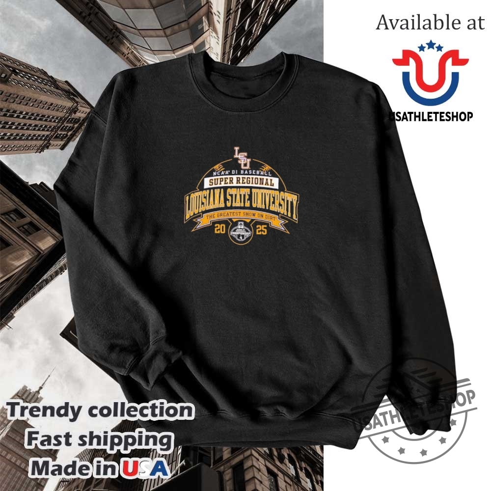 Lsu Tigers Ncaa Division I Baseball Super Regional Shirt 5 LSU Tigers NCAA Division I Baseball Super Regional shirt