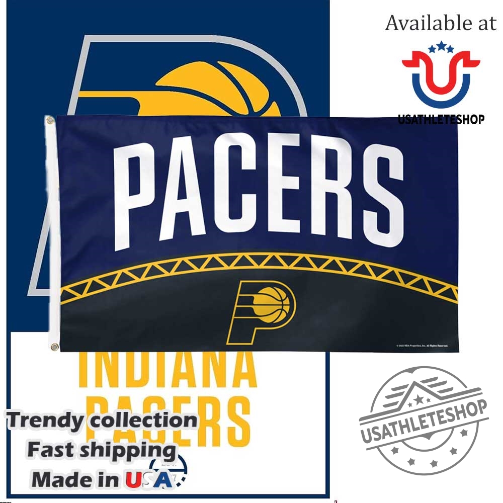 "Shop 2025 NBA Finals Gear: Pacers, Knicks, Thunder, Buccaneers, Eagles" 19 Indiana Pacers Wincraft 2022 City Edition Flag