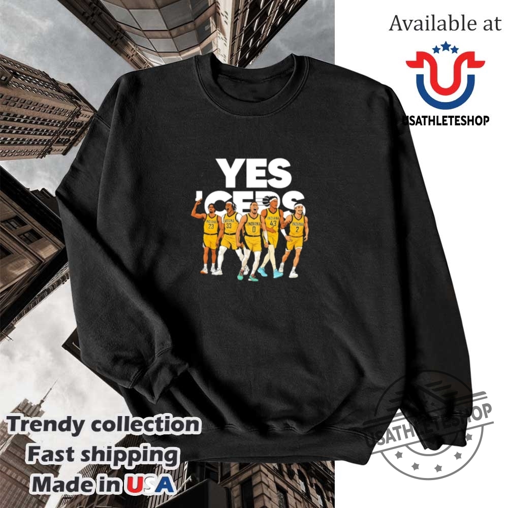 Yes Cers Starting 5 Indiana Pacerss Basketball Shirt 5 Yes ‘Cers Starting 5 Indiana Pacerss Basketball shirt