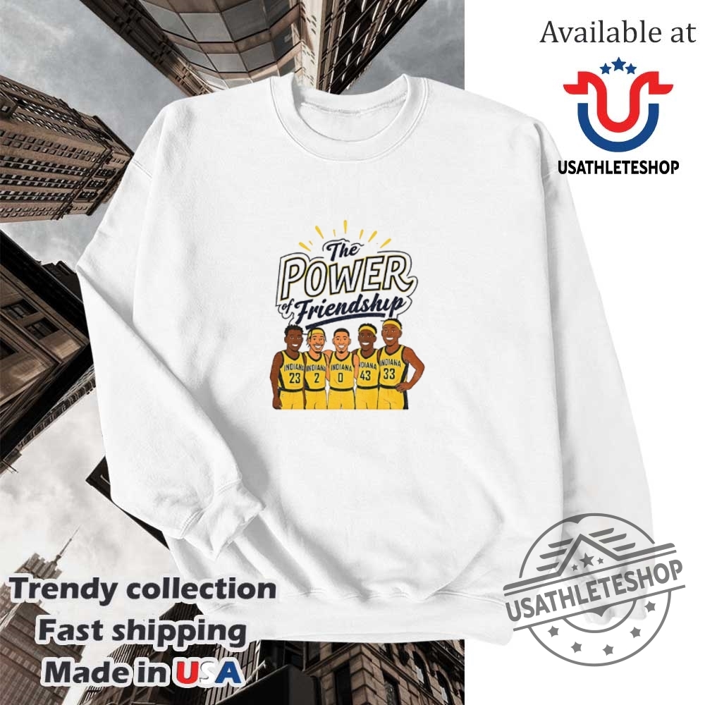 The Power Of Friendship Indiana Pacers Nba Basketball Cartoon Shirt 5 The Power of Friendship Indiana Pacers NBA Basketball cartoon shirt