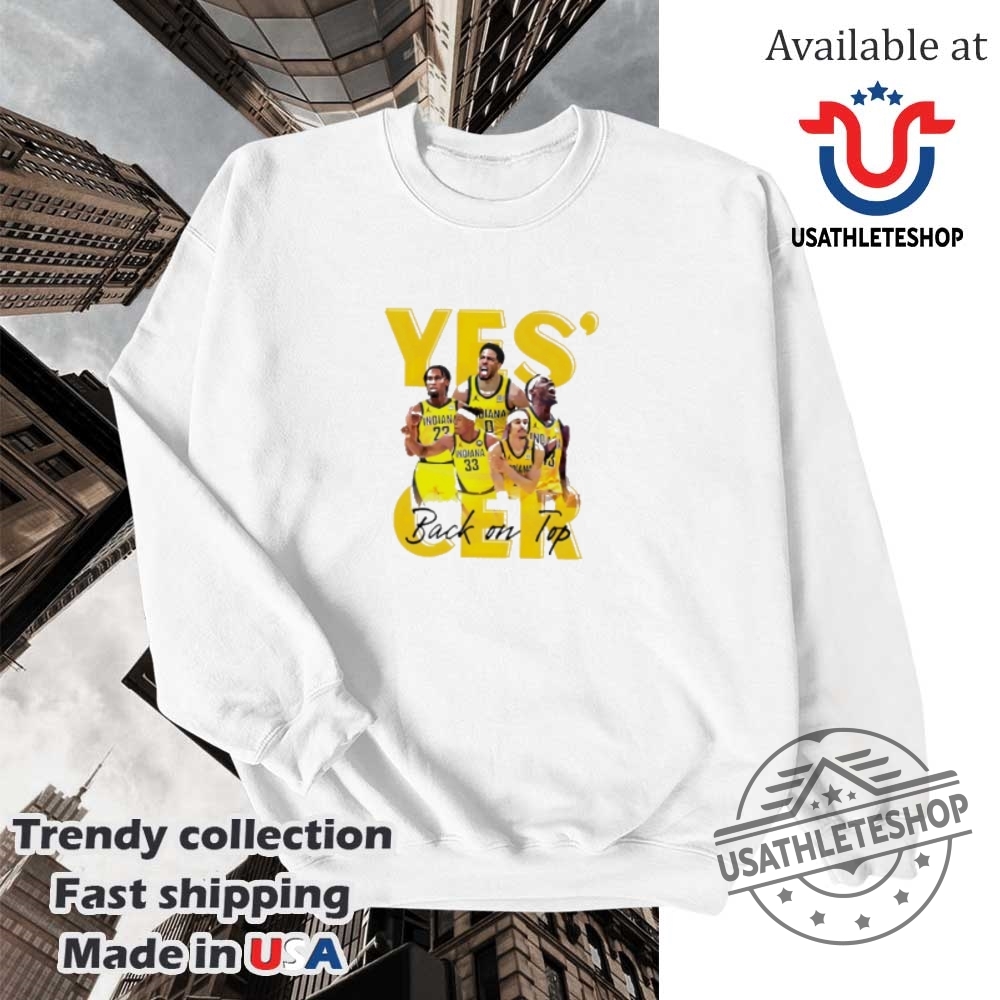 Yes Cer Back On Top Indiana Pacers Basketball 2025 Nba Finals Shirt 5 Yes’ Cer back on top Indiana Pacers basketball 2025 Nba Finals shirt