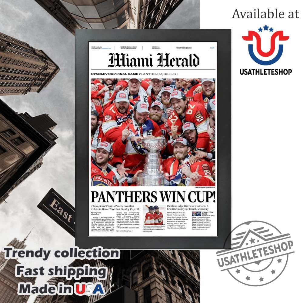 2024 Florida Panthers Stanley Cup Champions Panthers Win Cup Poster Canvas 4 2024 Florida Panthers Stanley Cup Champions Panthers Win Cup Poster Canvas usathleteshop 2