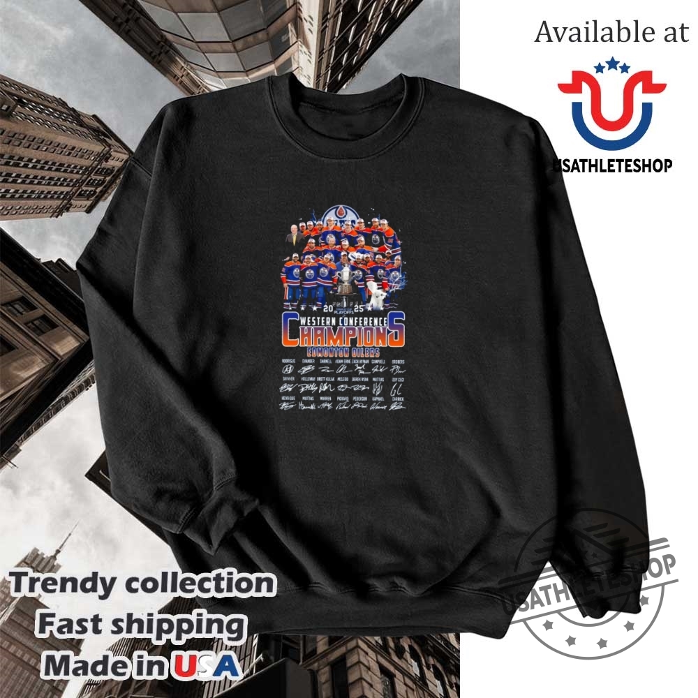 Edmonton Oilers 2025 Champions For Fans Tshirt 5 Edmonton Oilers 2025 Champions For Fans T-Shirt