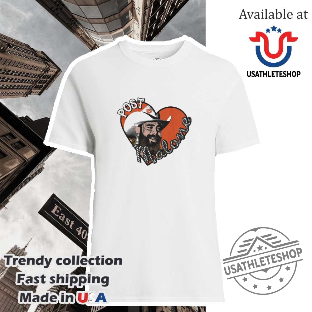 "Ultimate Sports Fan Guide: Posters and Apparel for Oilers & Pacers" 40 Post Malone Big Ass Stadium Tour Shirt