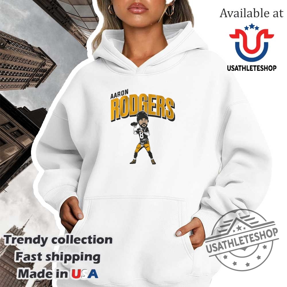 Aaron Rodgers Pittsburgh Steelers Nfl Football Player Caricature Shirt 4 Aaron Rodgers Pittsburgh Steelers NFL football player caricature shirt