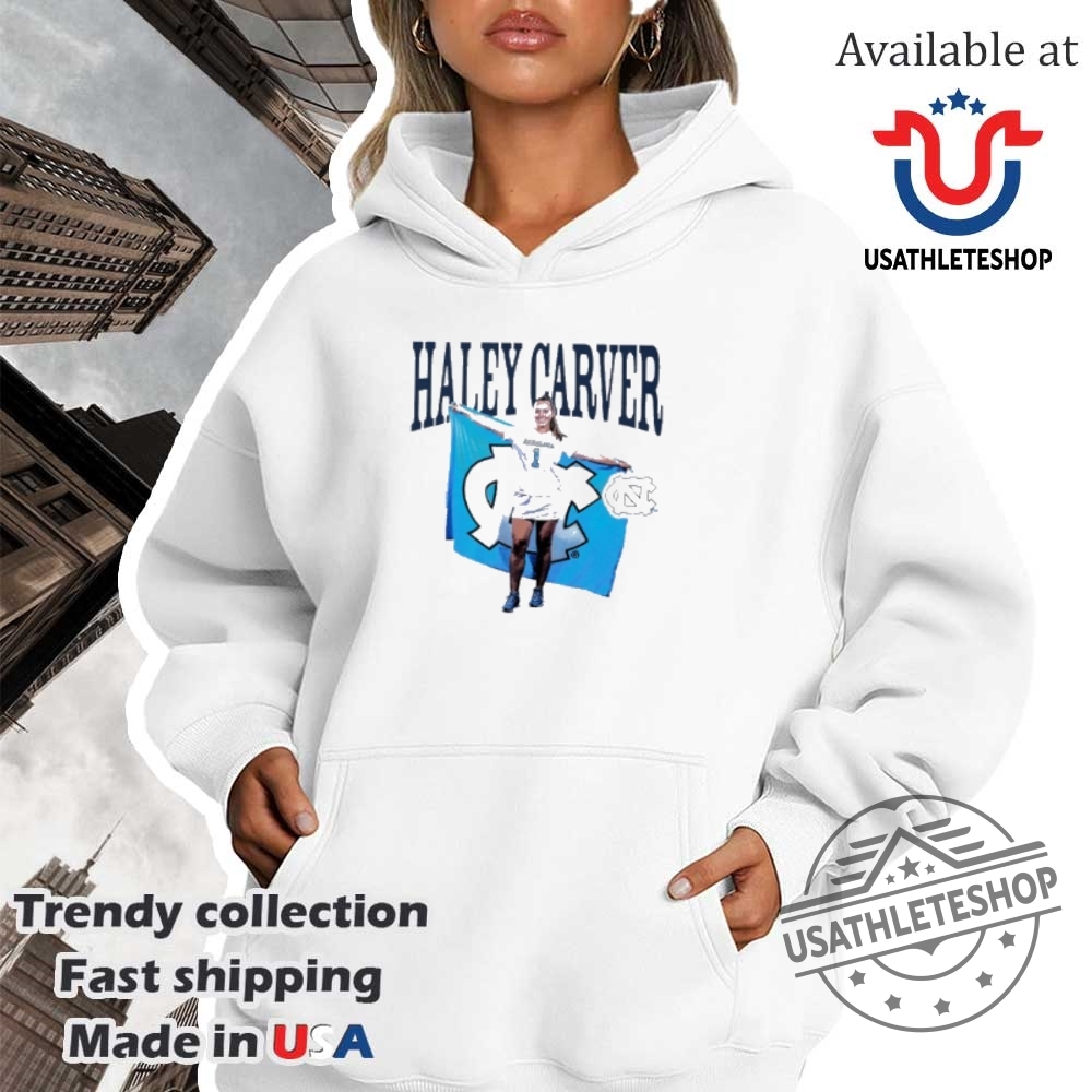 Haley Carver North Carolina Tar Heels Portrait Shirt 4 Haley Carver North Carolina Tar Heels portrait shirt