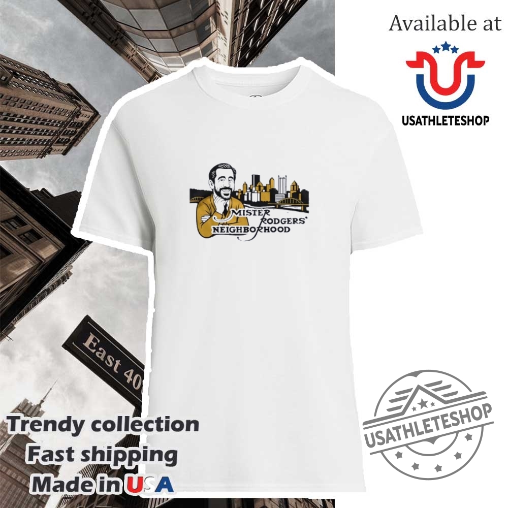 "Top NFL and College Sports Shirts: Steelers, Tar Heels, Bluejays" 6 Mister Rodgers Neighborhood Shirt