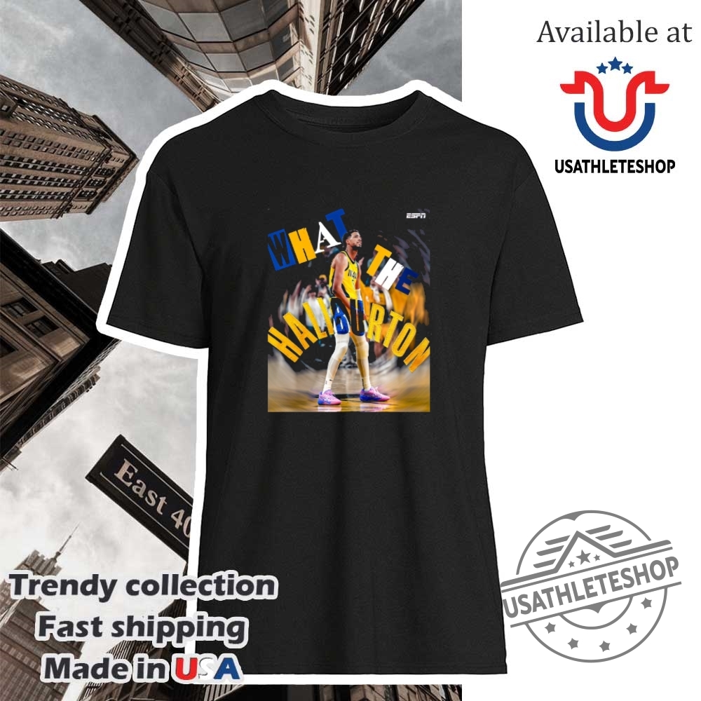 "Top NFL and College Sports Shirts: Steelers, Tar Heels, Bluejays" 8 What The Haliburton X4 Shirt
