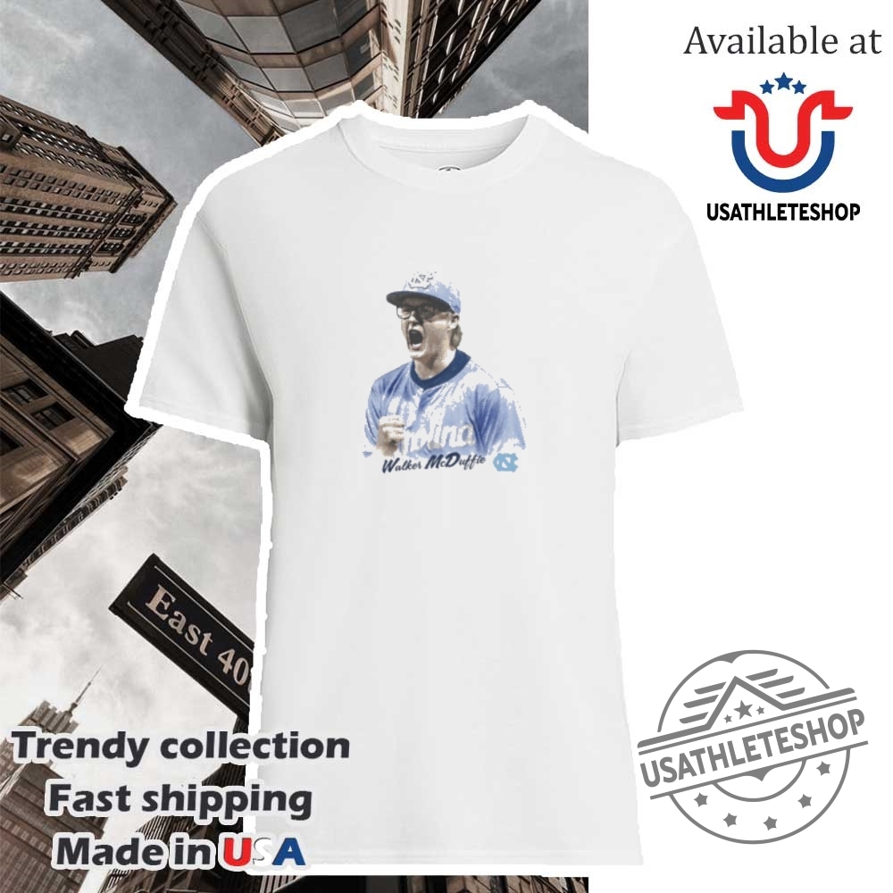 "Top NFL and College Sports Shirts: Steelers, Tar Heels, Bluejays" 15 Walker Mcduffie North Carolina Tar Heels Portrait Shirt
