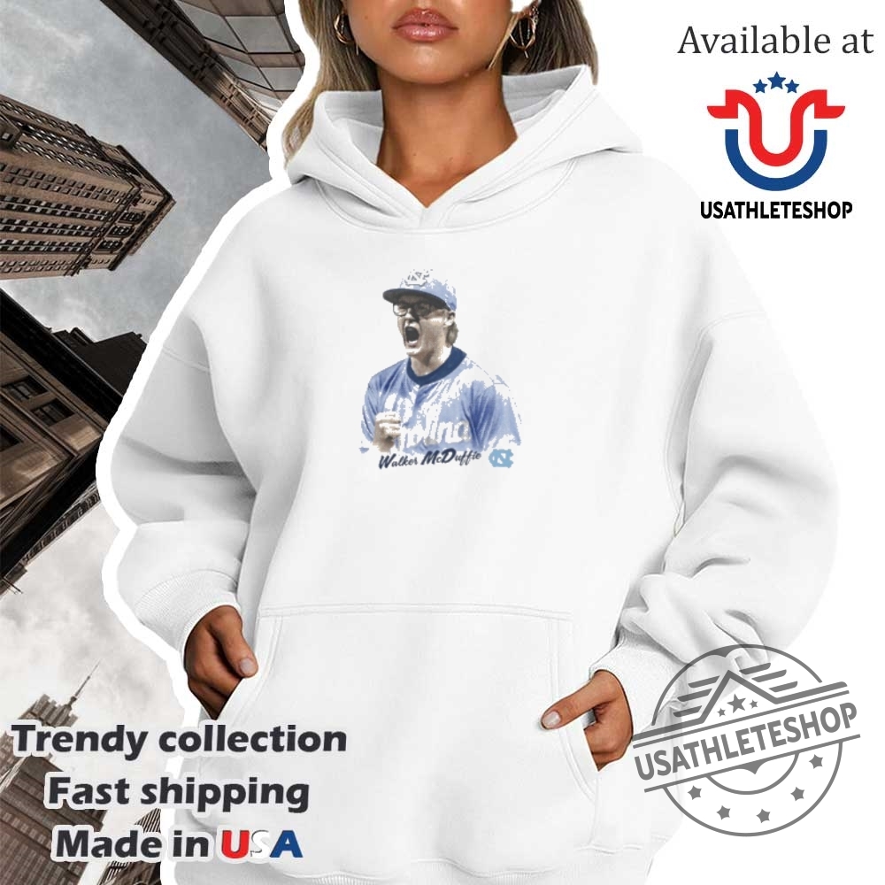 Walker Mcduffie North Carolina Tar Heels Portrait Shirt 4 Walker McDuffie North Carolina Tar Heels portrait shirt