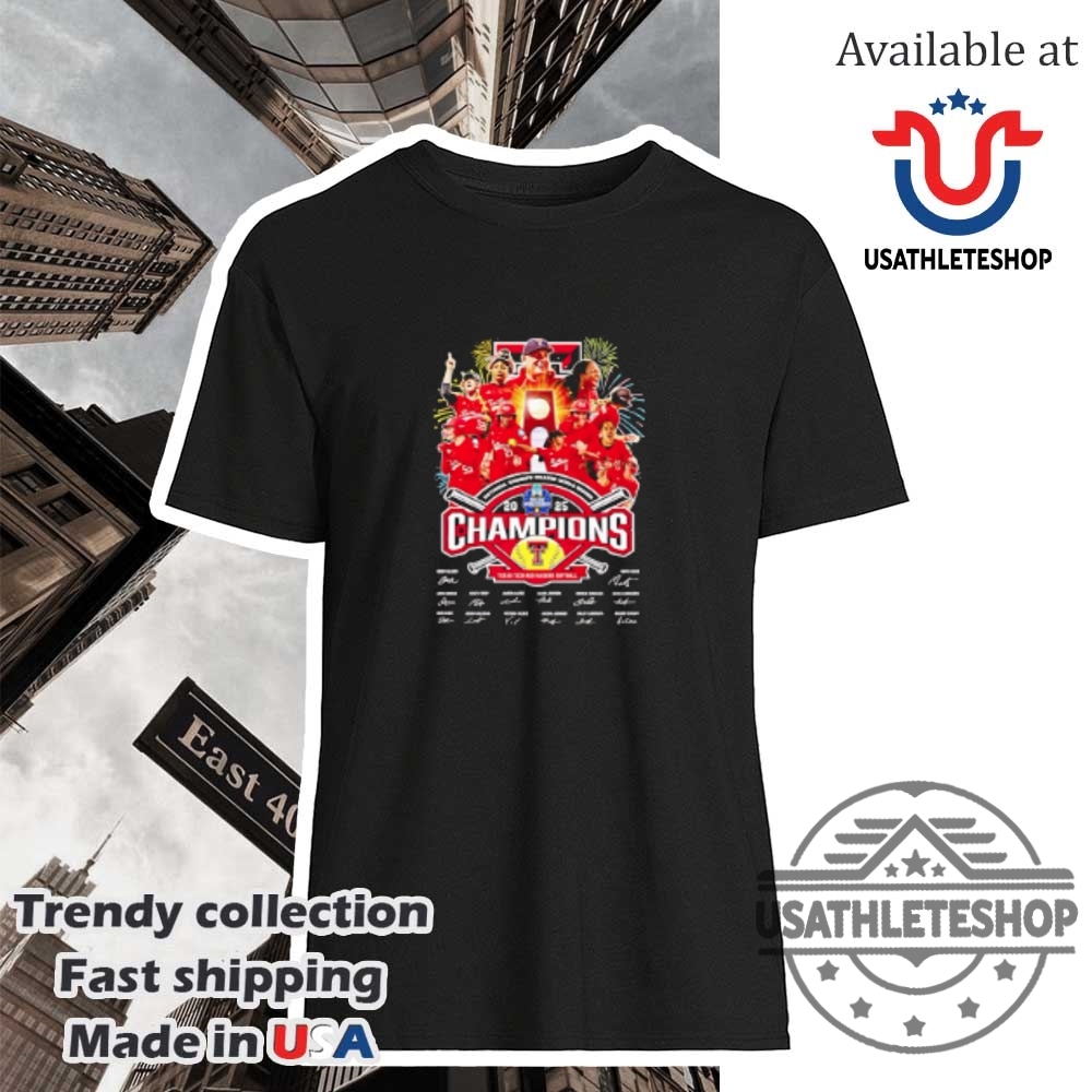 "Shop Indiana Pacers Canvas Art, Playoffs Posters, and Hawaiian Shirts" 8 National Womens College World Series Champions 2025 Texas Tech Red Raiders Softball Shirt
