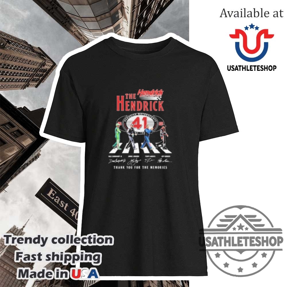 "Shop Indiana Pacers Canvas Art, Playoffs Posters, and Hawaiian Shirts" 16 The Hendrick Motorsports 41St Anniversary 19842025 Thank You For The Memories Road Abbey Signatures Shirt
