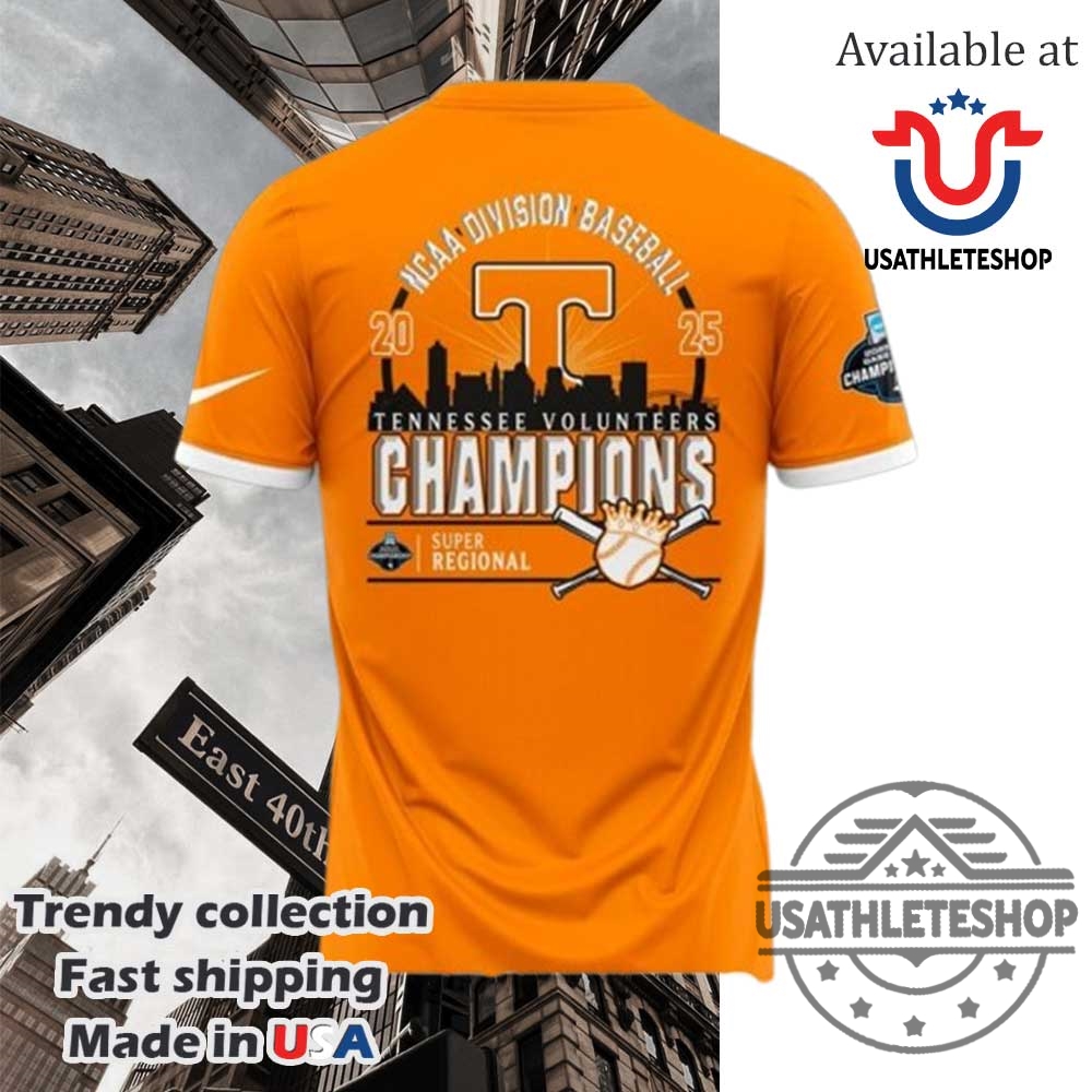Super Regionals Champions 2025 Tennessee Volunteers All Over Print Shirt 5 Super Regionals Champions 2025 Tennessee Volunteers All Over Print Shirt