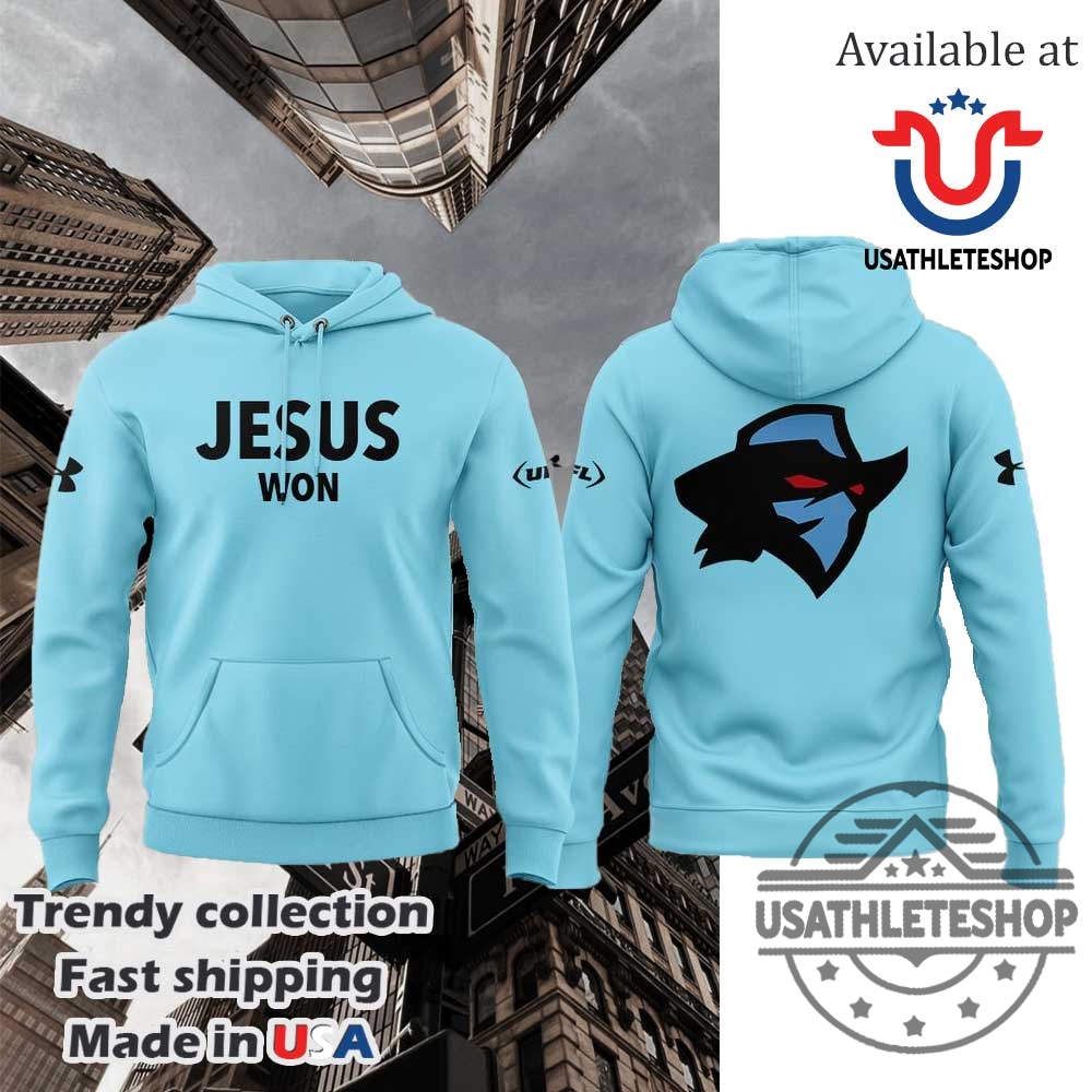 Arlington Renegades X Jesus Won 2025 Special Blue Shirt 7 Arlington Renegades x Jesus Won 2025 Special Blue Shirt