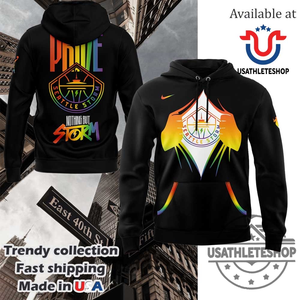 "Shop Indiana Pacers Canvas Art, Playoffs Posters, and Hawaiian Shirts" 23 Seattle Storm Celebrating Pride Month Expresses Freedom 2025 Hoodie