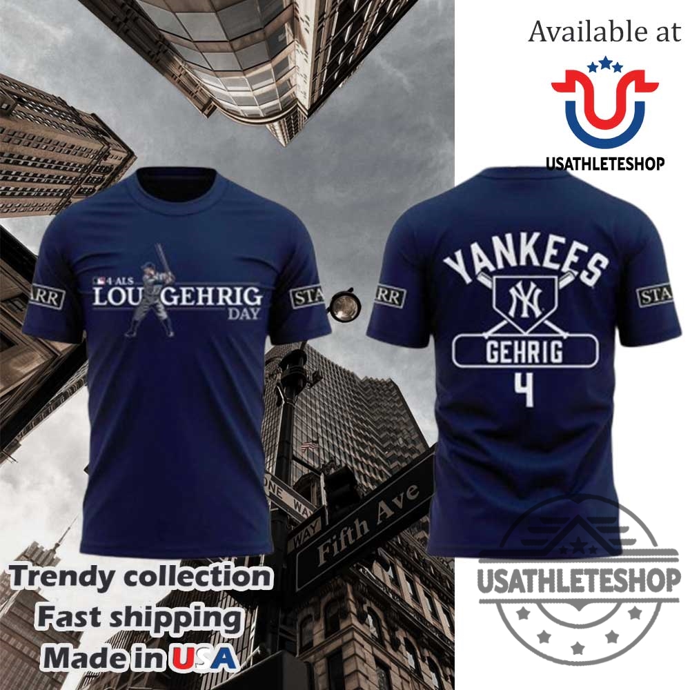 "Shop Indiana Pacers Canvas Art, Playoffs Posters, and Hawaiian Shirts" 24 New York Yankees X 2025 Lou Gehrig Day Special Shirt