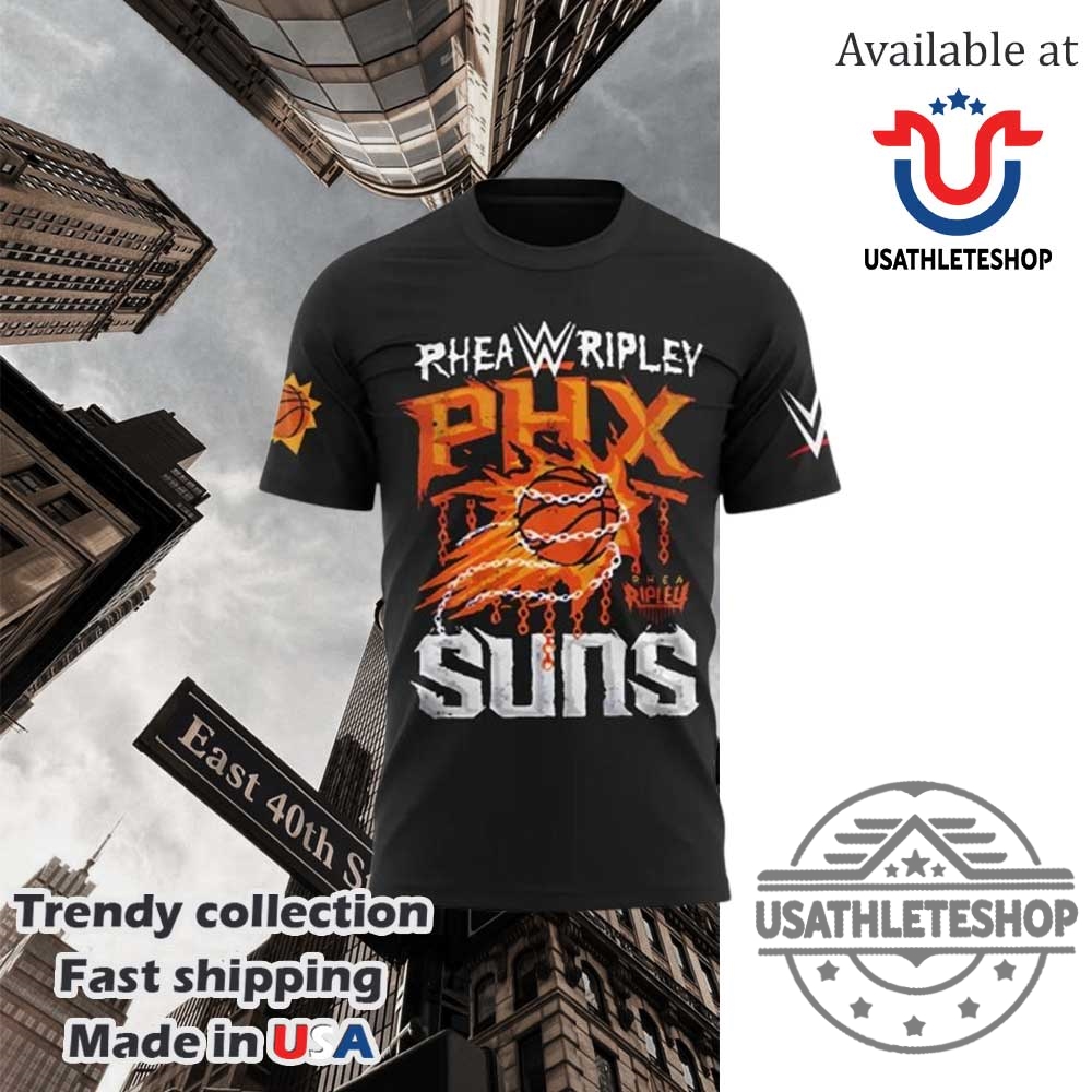 Phoenix Suns X Wwe Limited Edition Tshirt 4 Phoenix Suns x WWE Limited Edition T-Shirt