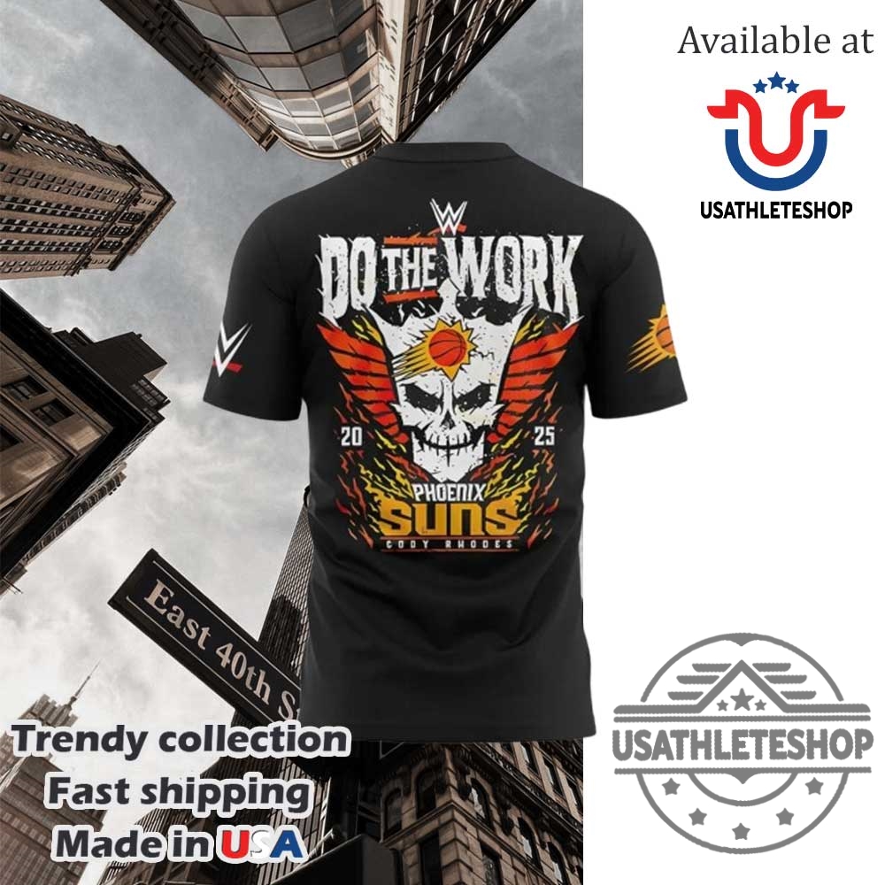 Phoenix Suns X Wwe Limited Edition Tshirt 5 Phoenix Suns x WWE Limited Edition T-Shirt