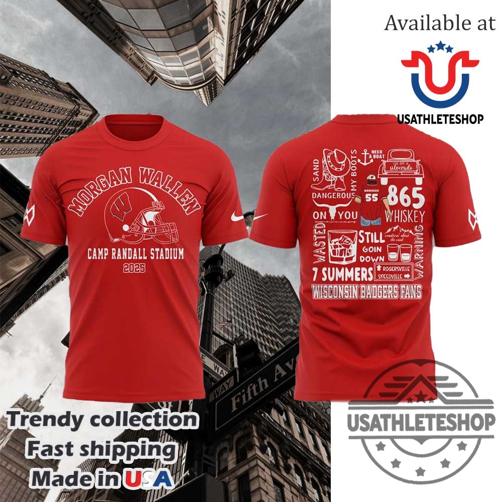 "Shop Indiana Pacers Canvas Art, Playoffs Posters, and Hawaiian Shirts" 26 Morgan Wallen X Wisconsin Badgers Camp Randall Stadium Red All Over Print Shirt