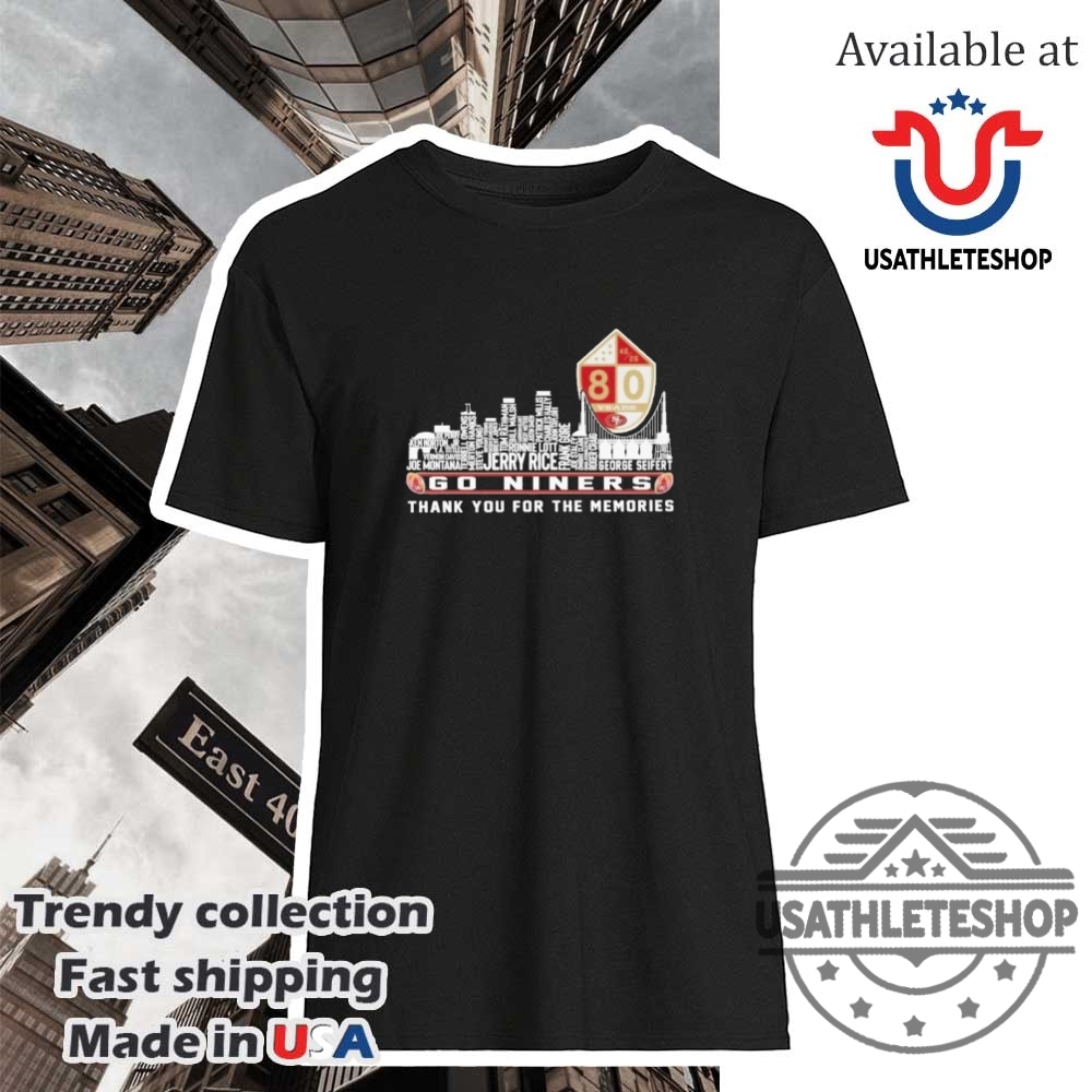 "Shop Indiana Pacers Canvas Art, Playoffs Posters, and Hawaiian Shirts" 34 San Francisco 49Ers Go Niners Thank You For The Memories Shirt