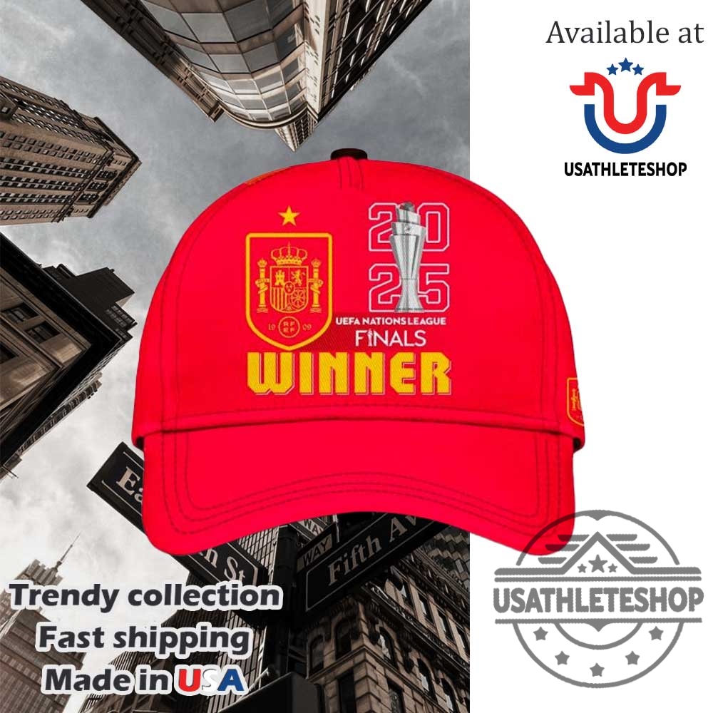 Spain 2025 Uefa Nations League Final Winners Cap