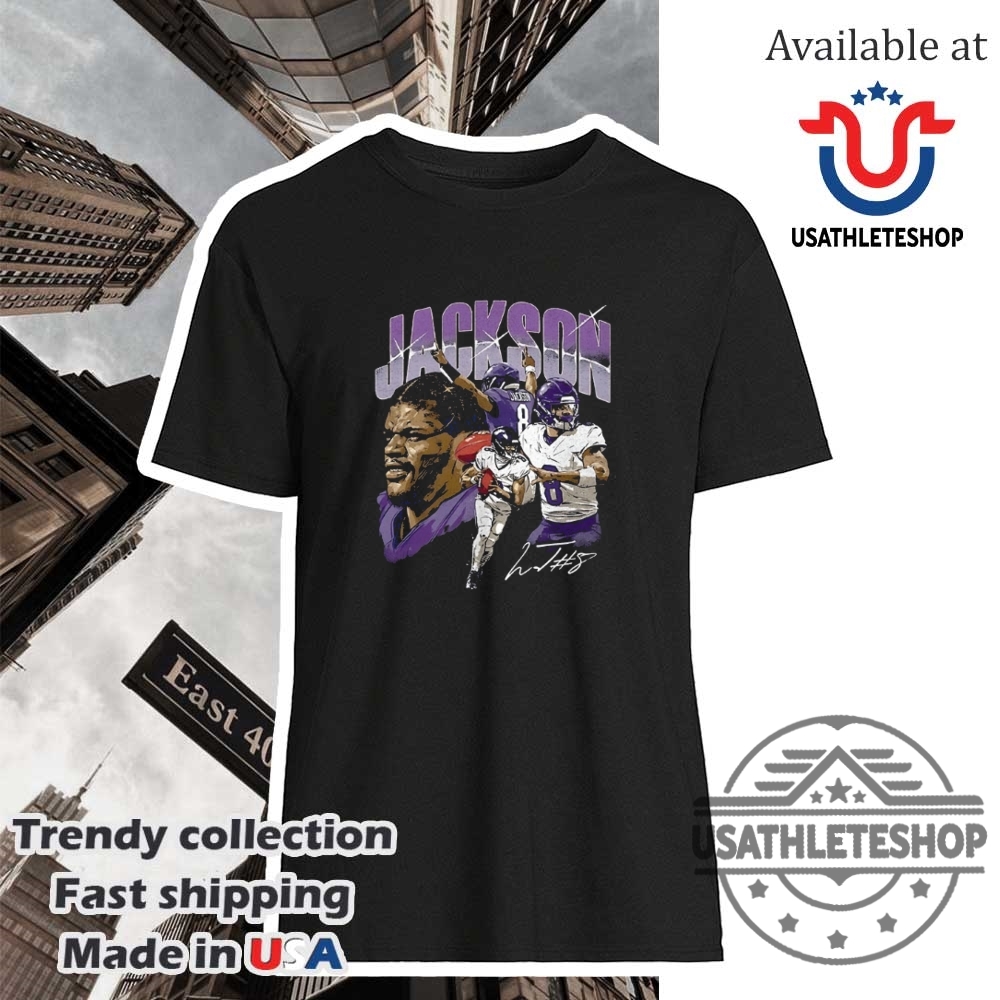 Lamar Jackson Baltimore Ravens Nfl Football Collage Shirt