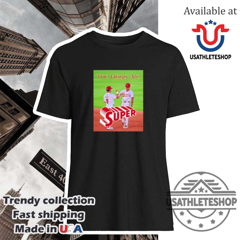The Hogs Are Super Wehiwa And Kuhio Arkansas Razorbacks Shirt