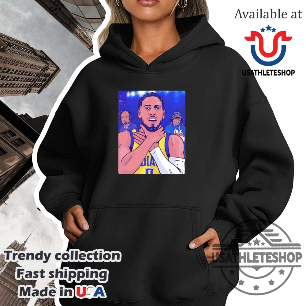 Tyrese Haliburton Pacers Choke Art Shirt 4 Tyrese Haliburton Pacers Choke art shirt