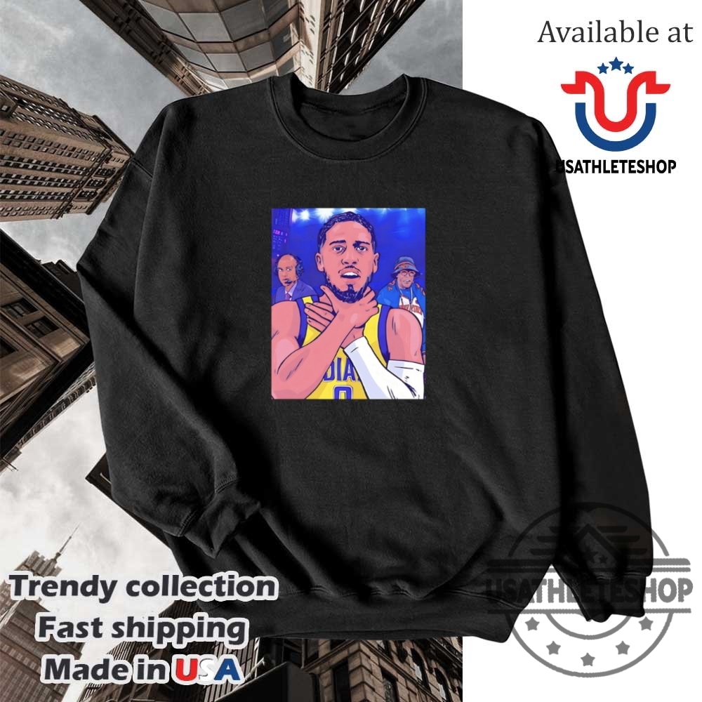 Tyrese Haliburton Pacers Choke Art Shirt 5 Tyrese Haliburton Pacers Choke art shirt