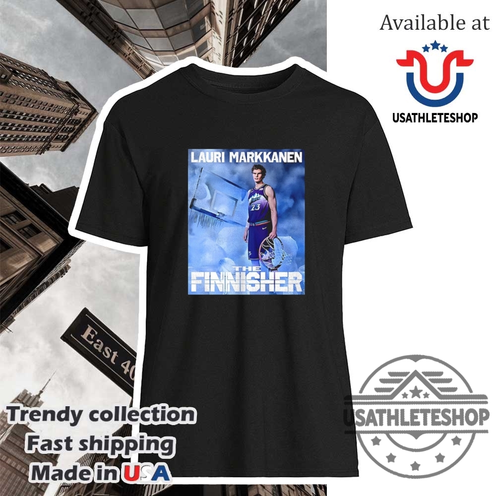 Lauri Markkanen Utah Jazz The Finished Shirt