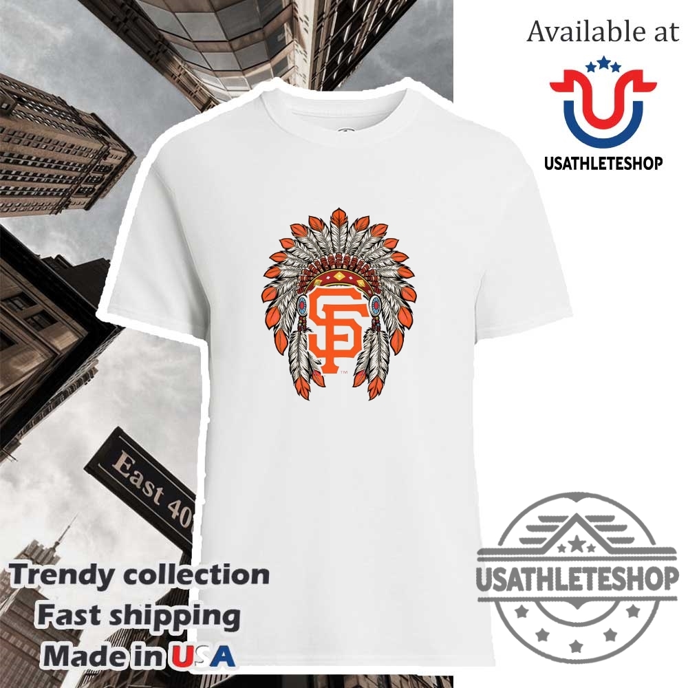 San Francisco Giants Native American Logo Shirt
