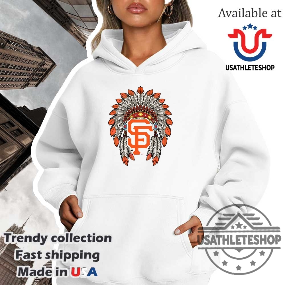 San Francisco Giants Native American Logo Shirt 4 San Francisco Giants Native American logo shirt