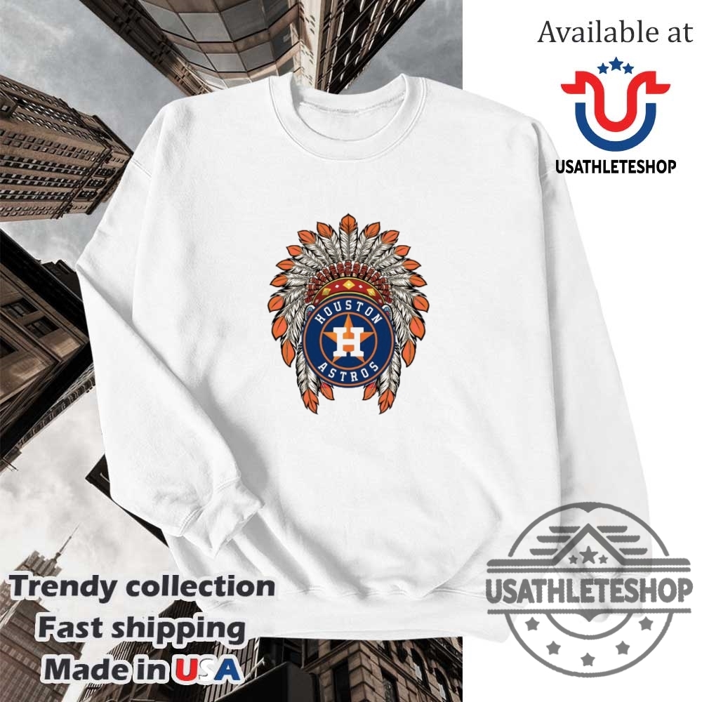 Houston Astros Native American Logo Shirt 5 Houston Astros Native American logo shirt