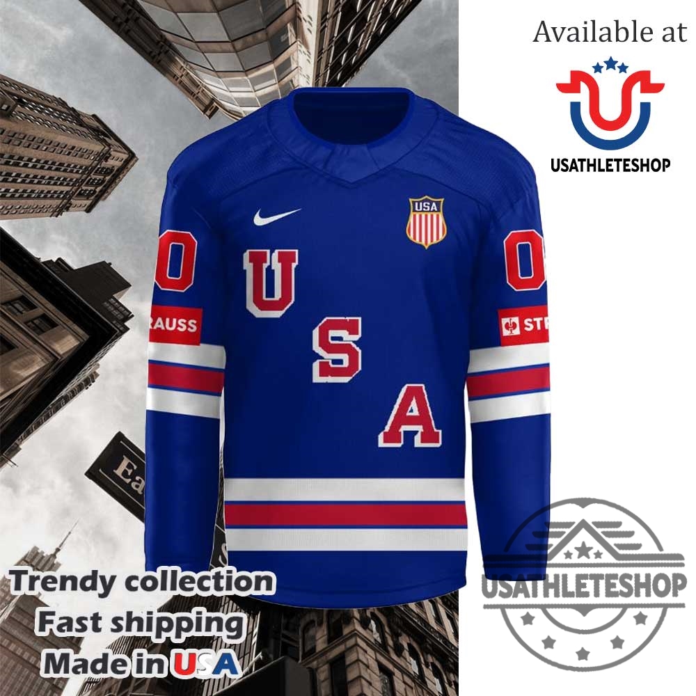 Usa Team Iihf World Championship Ice Hockey Jersey 4 USA team IIHF World Championship Ice Hockey Jersey