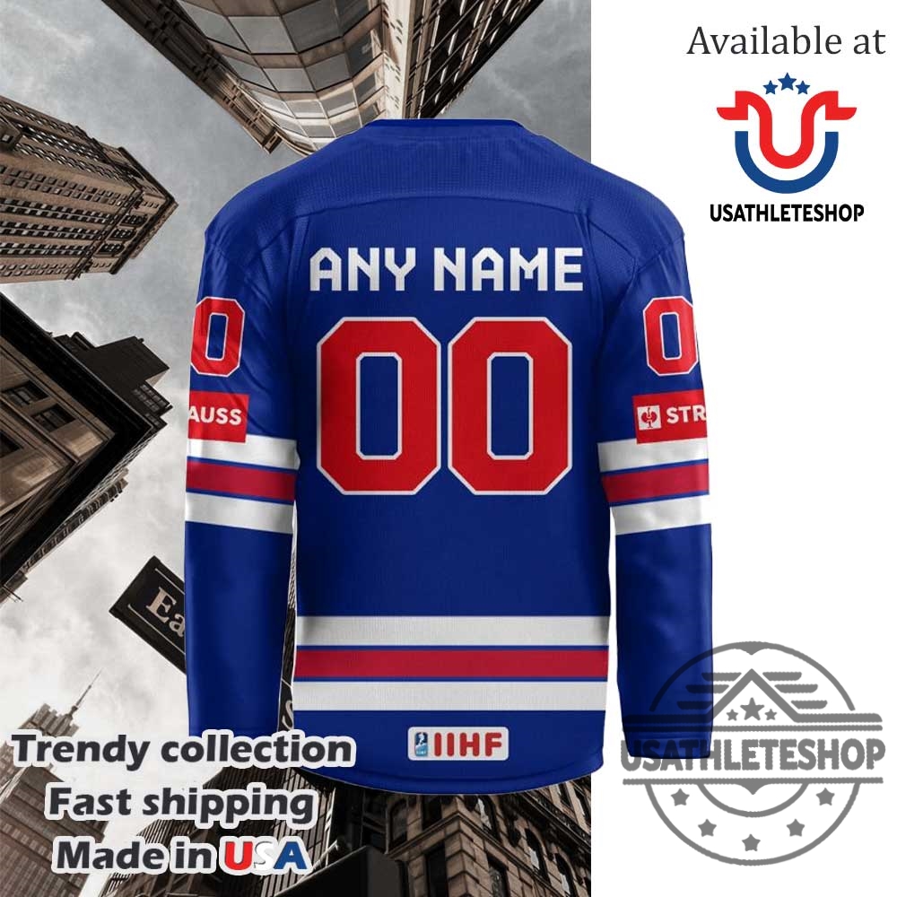 Usa Team Iihf World Championship Ice Hockey Jersey 5 USA team IIHF World Championship Ice Hockey Jersey