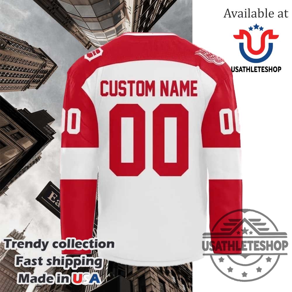 Detroit Red Wings Tigers Night 2025 Hockey Jersey 5 Detroit Red Wings Tigers Night 2025 Hockey Jersey
