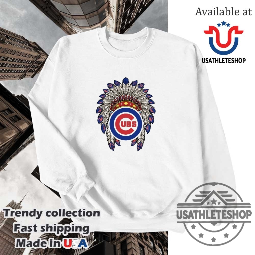 Chicago Cubs Native American Logo Shirt 5 Chicago Cubs Native American logo shirt