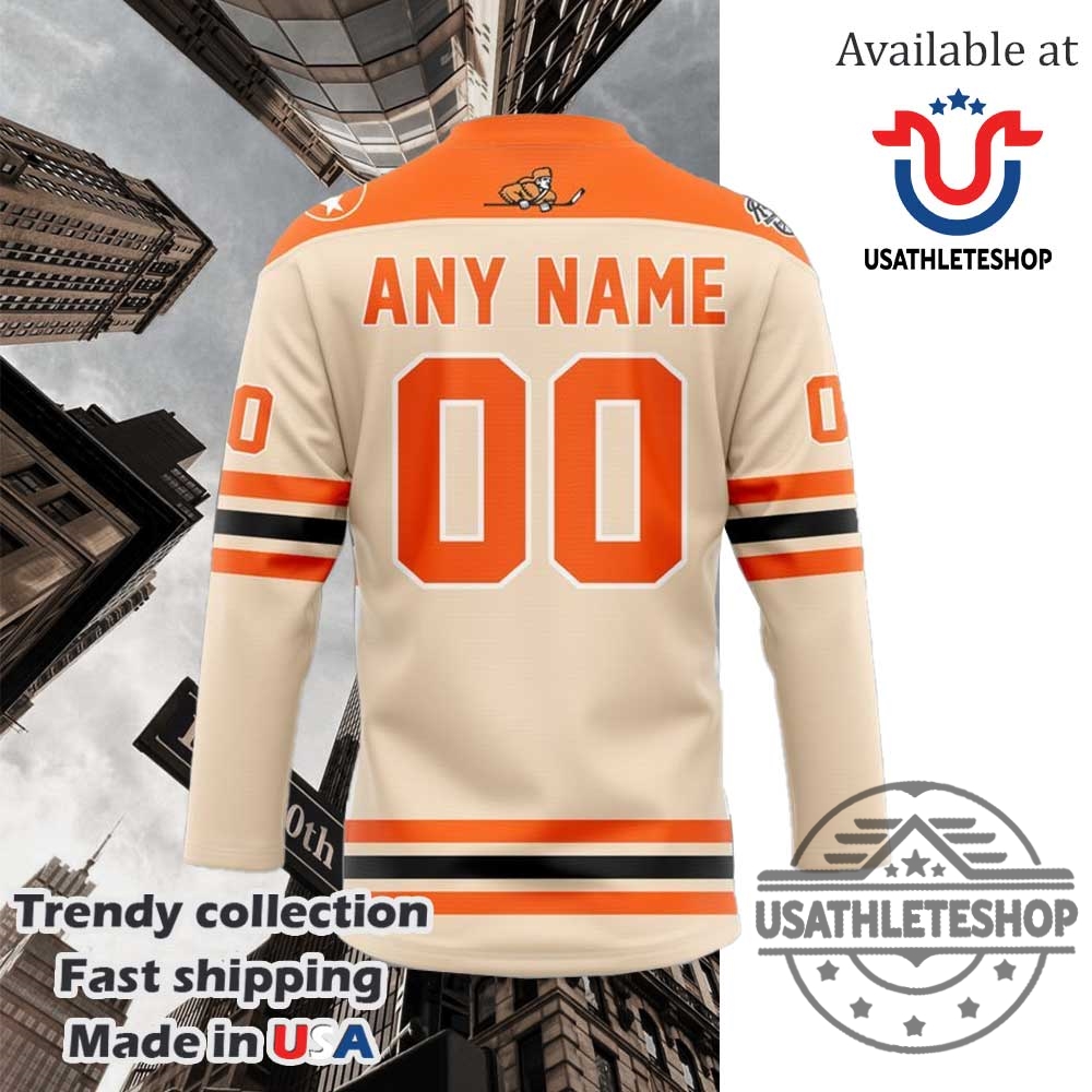 Tennessee Volunteers Vols Cream Hockey Jersey 7 Tennessee Volunteers Vols Cream Hockey Jersey