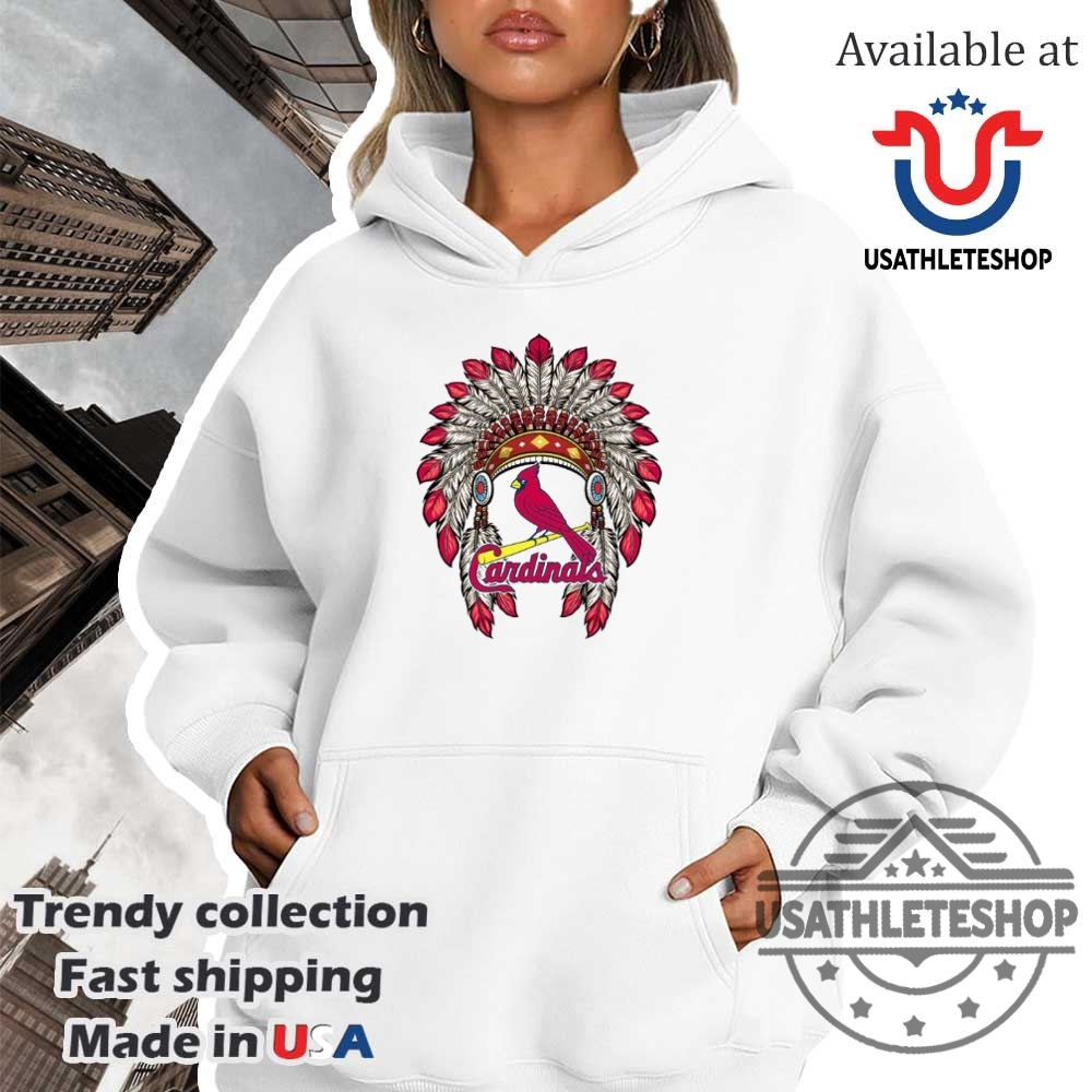 St. Louis Cardinals Native American Logo Shirt 4 St. Louis Cardinals Native American logo shirt