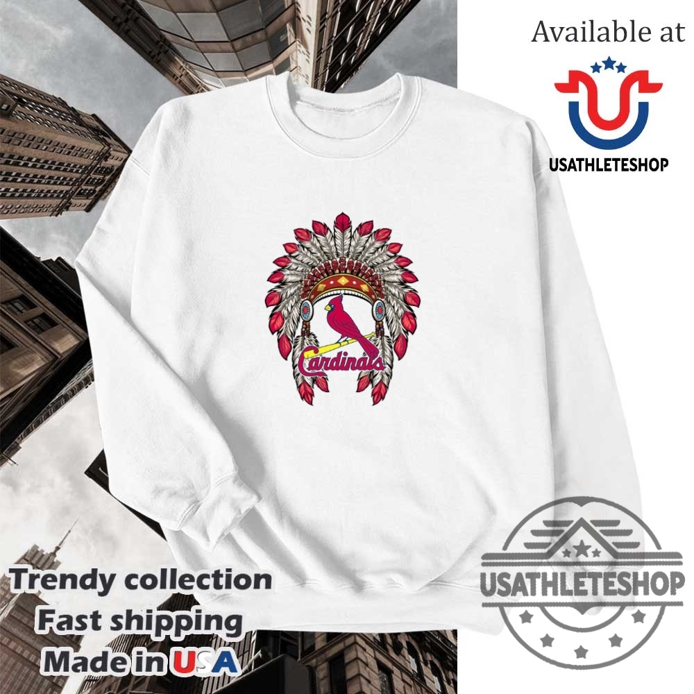 St. Louis Cardinals Native American Logo Shirt 5 St. Louis Cardinals Native American logo shirt