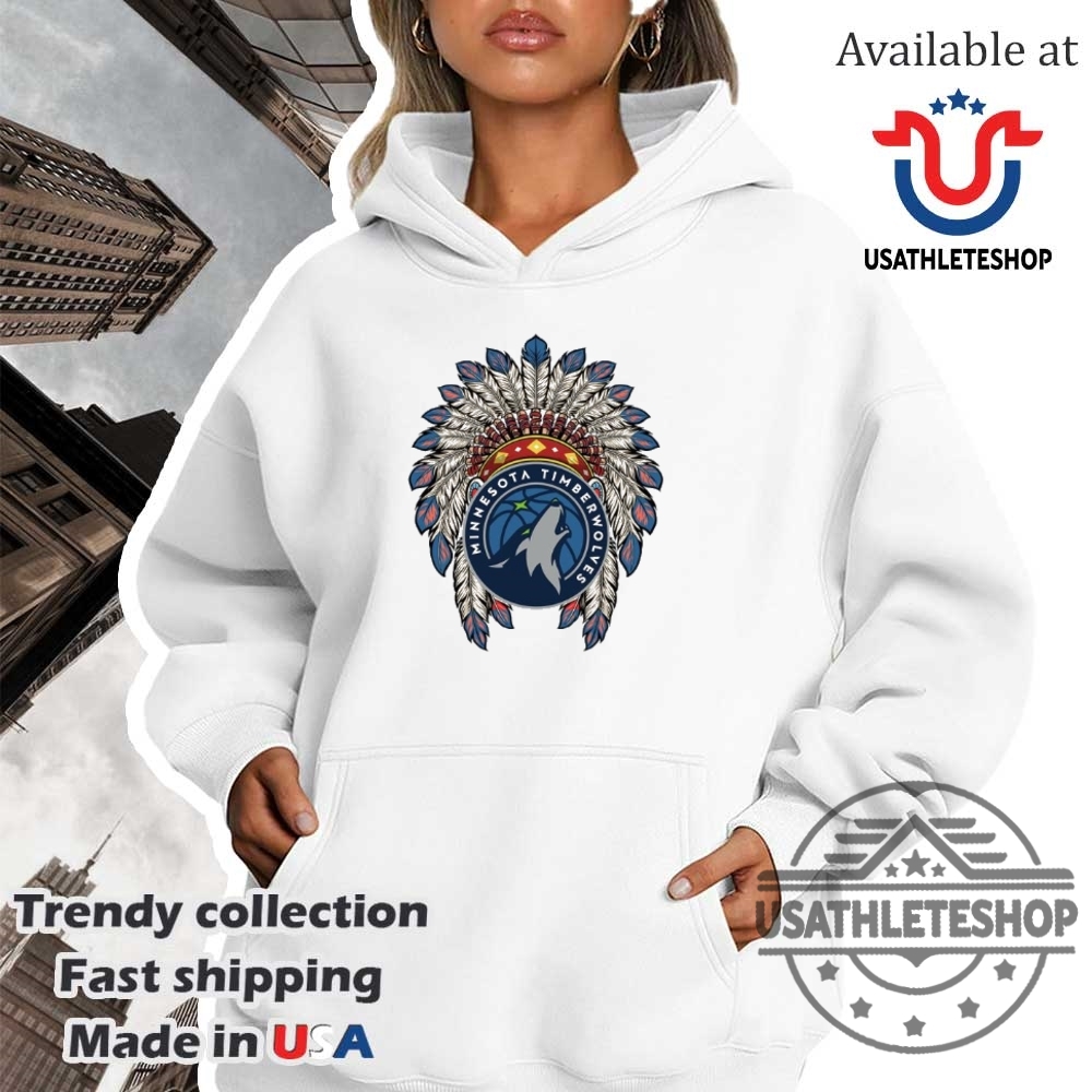 Minnesota Timberwolves Native American Logo Shirt 4 Minnesota Timberwolves Native American logo shirt