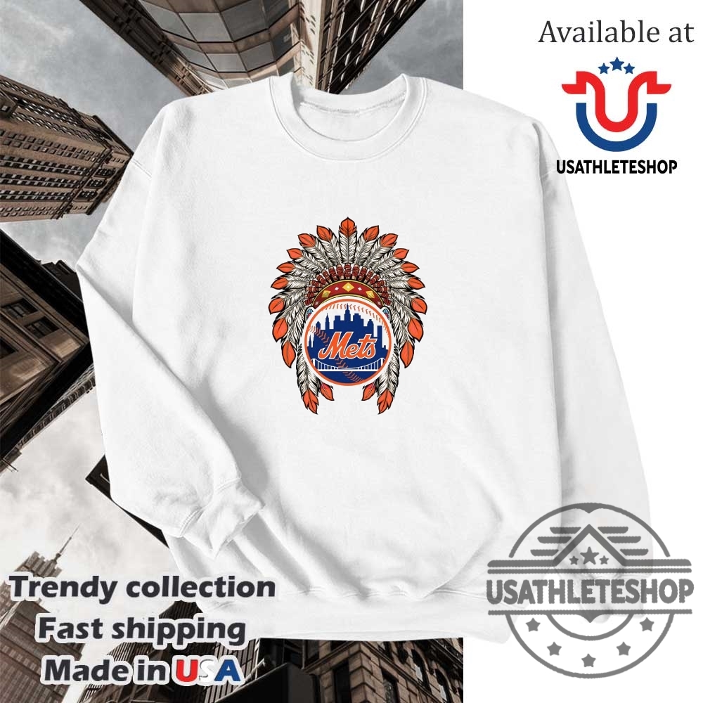 New York Mets Native American Logo Shirt 5 New York Mets Native American logo shirt