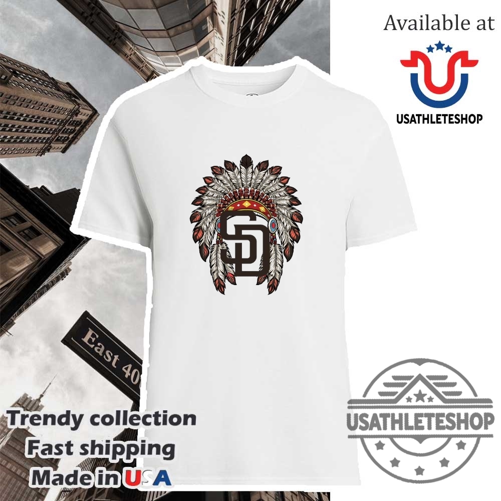 San Diego Padres Native American Logo Shirt