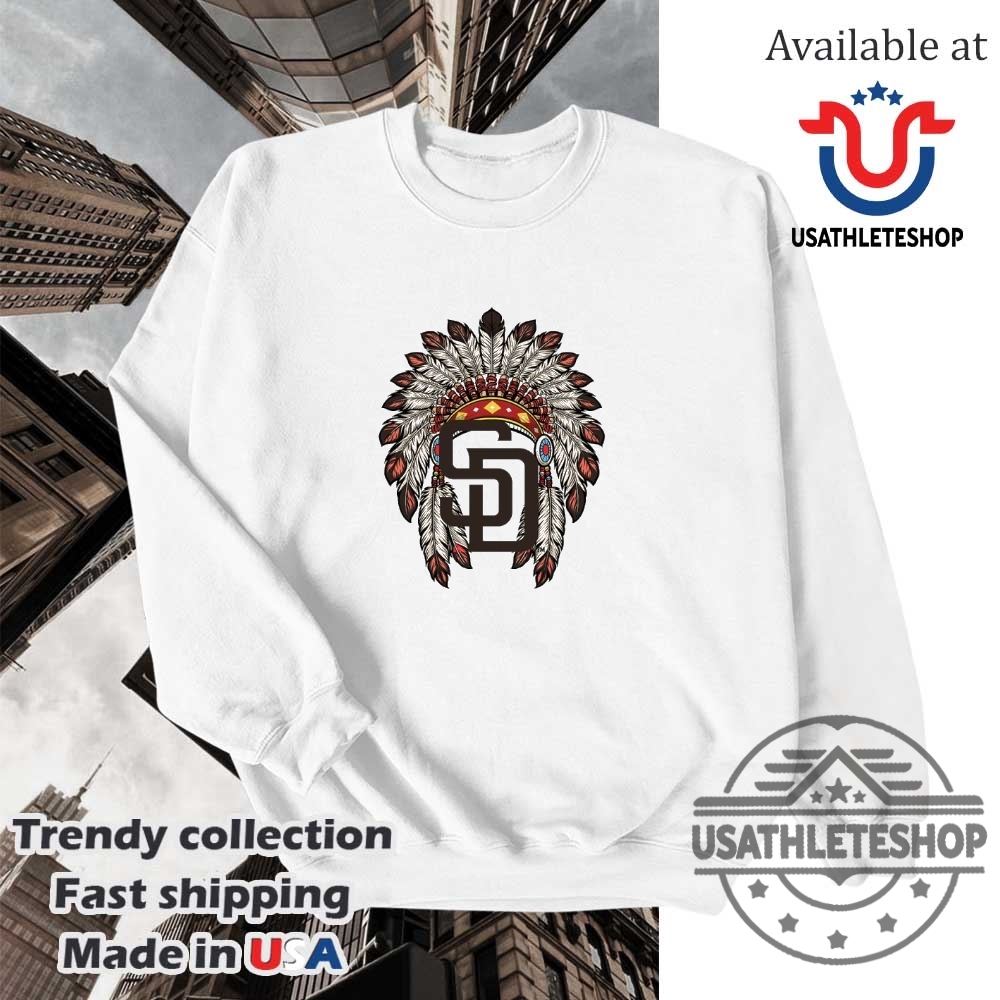 San Diego Padres Native American Logo Shirt 5 San Diego Padres Native American logo shirt