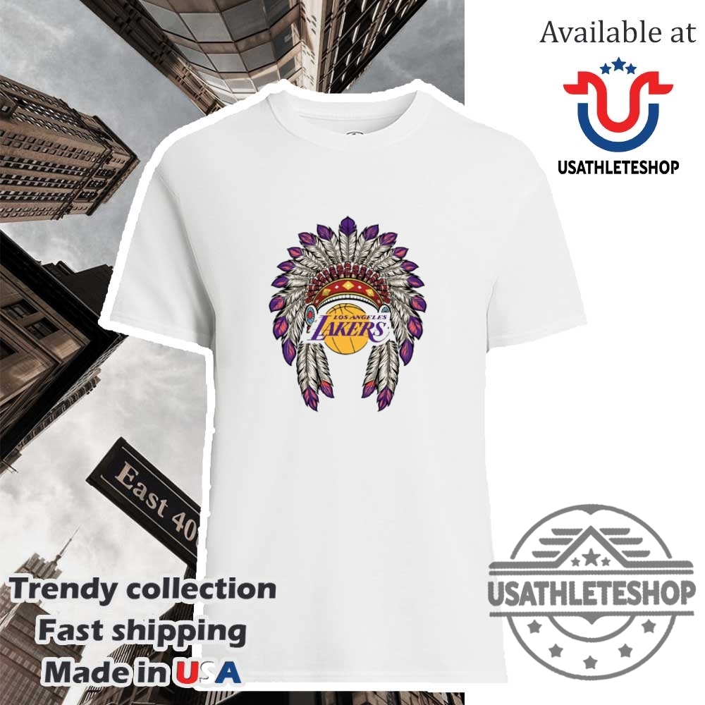 Los Angeles Lakers Native American Logo Shirt