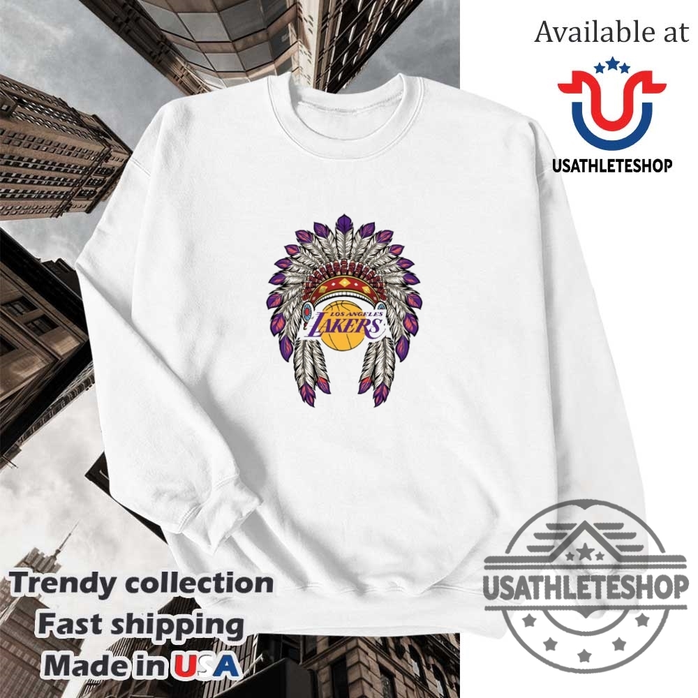 Los Angeles Lakers Native American Logo Shirt 5 Los Angeles Lakers Native American logo shirt