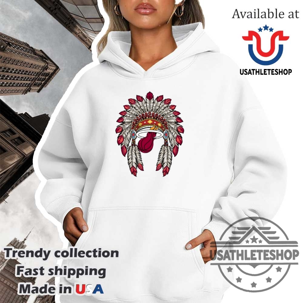 Miami Heat Native American Logo Shirt 4 Miami Heat Native American logo shirt