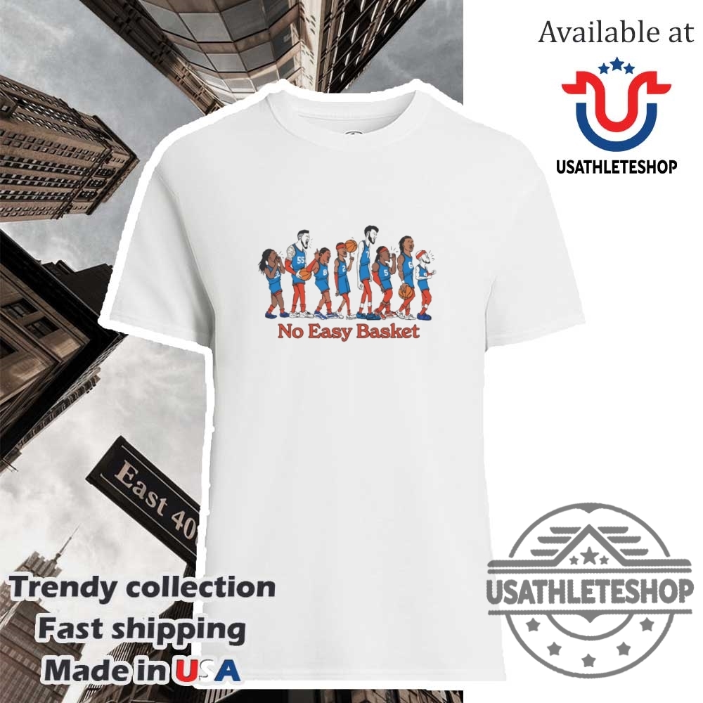 Oklahoma City Thunder Crossing No Easy Basket Shirt