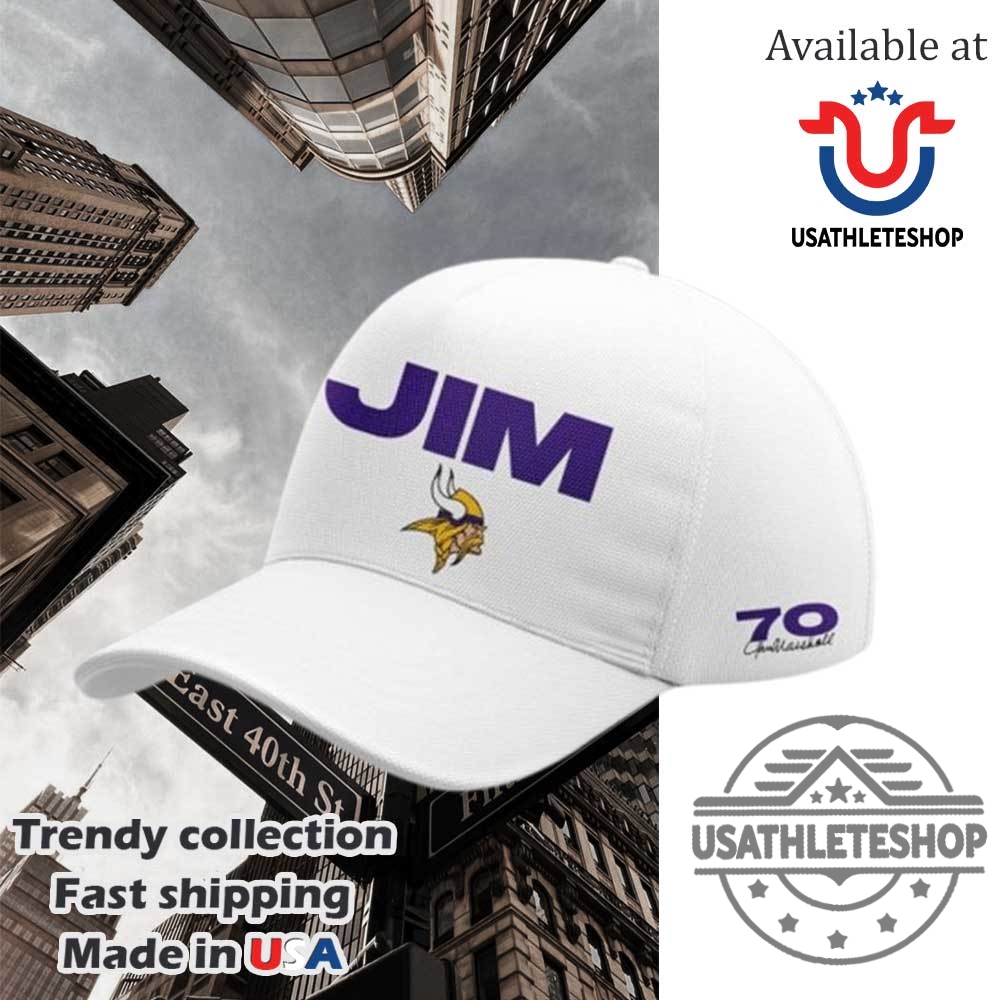 Vikings Football Jim Marshall Cap