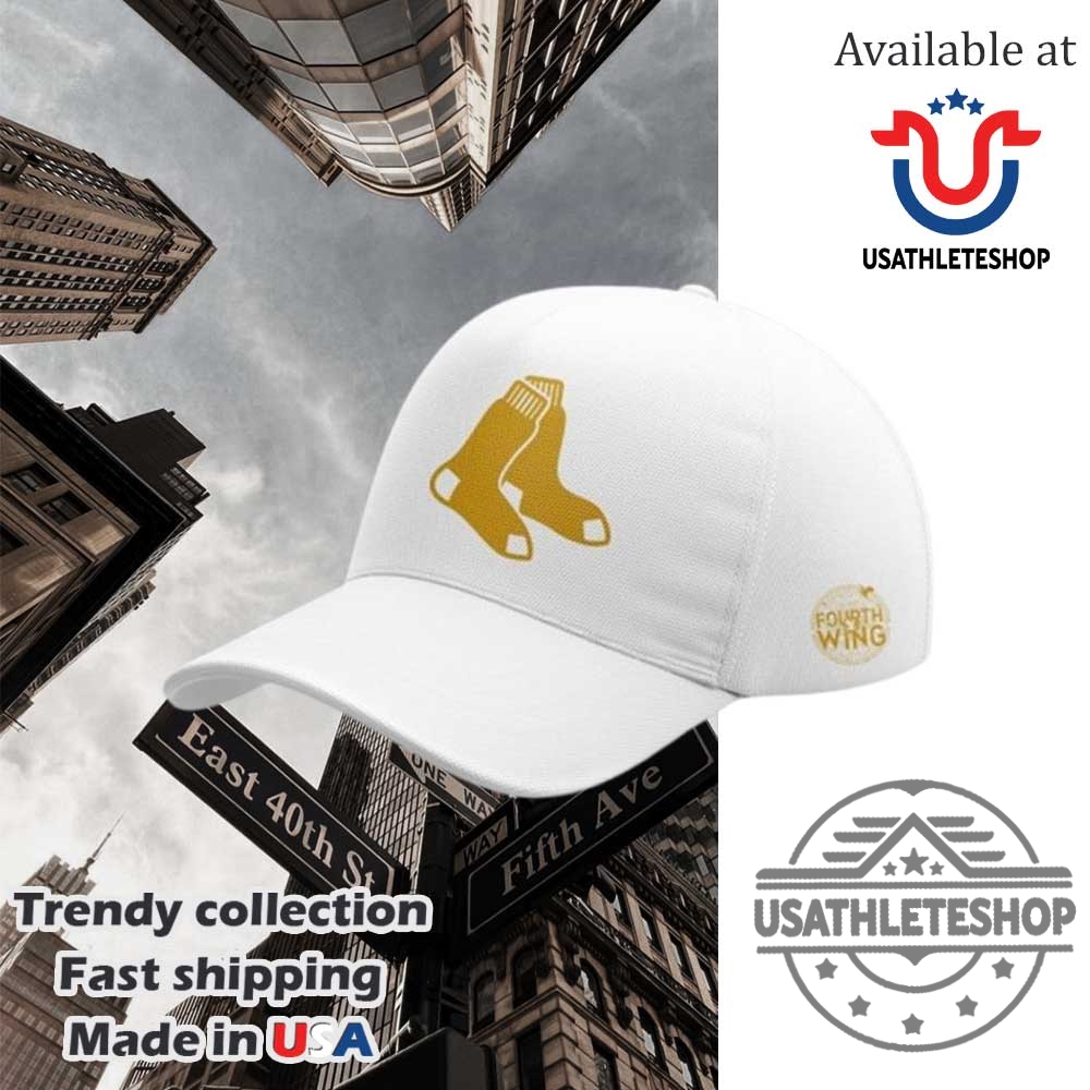 Boston Red Sox Fourth Wing Night 2025 White Cap